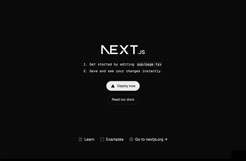 The beginning